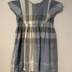 Burberry Plaid girls dress size 8Y authentic